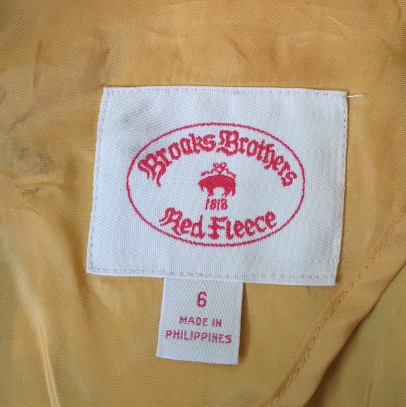 Brooks Brothers Gingham Trench Coat - Picture 4 of 7